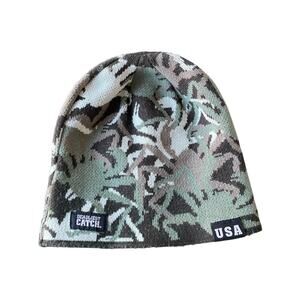 Deadliest Catch King Crab Camo Beanie Winter Hat Fleece Band RARE